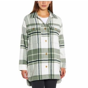 Banana Republic Plaid Fleece